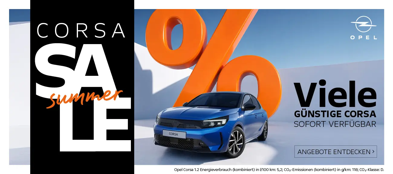 Corsa Abverkauf